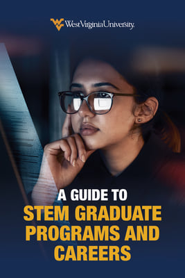 A Guide to STEM Graduate Programs and Careers eBook Cover